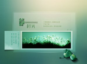 静时光 原创图文设计的美学沉思